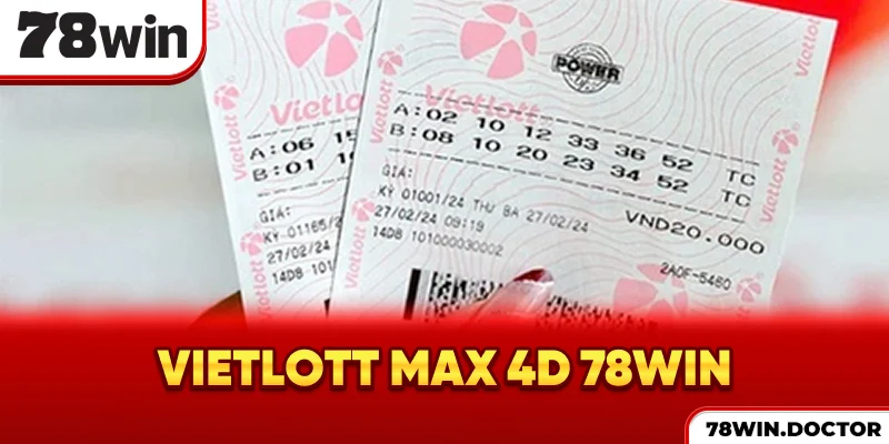 Vietlott Max 4D 78win