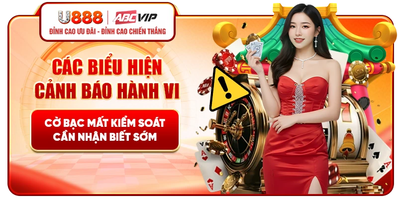 Các biểu hiện cảnh báo hành vi cờ bạc mất kiểm soát cần nhận biết sớm
