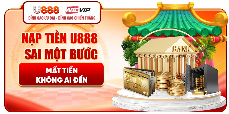 Nạp tiền U888 sai một bước - Mất tiền không ai đền